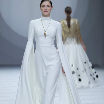 Credits: Isabel Sanchis. Barcelona Bridal Fashion Week