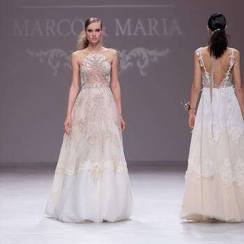 Marco &amp; Maria. Credits: Barcelona Bridal Fashion Week