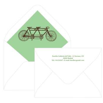 Los sobres también son importantes a la hora de elegir la invitación. Foto: <a href="http://www.sendmoments.es/?c=zan" target="_blank">sendmoments</a>