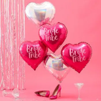 10 x prudence Enterrement Vie Jeune Fille Rose Ballon GIRLS CHICK Soirée Accessoires FREE POST