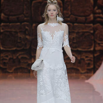 Inmaculada Garcia. Credits: Barcelona Bridal Fashion Week 