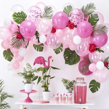 Arco de globos rosa 70 unidades- Compra en The Wedding Shop