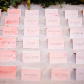 Elige los detalles que más te gusten en color rosa pastel - Foto Meg Perotti