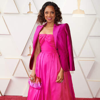 Nischelle Turner arrives on the red carpet of the 94th Oscars® at the Dolby Theatre at Ovation Hollywood in Los Angeles, CA, on Sunday, March 27, 2022.