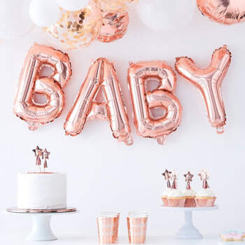 Guirnalda de globos de bebé- Compra en The Wedding Shop