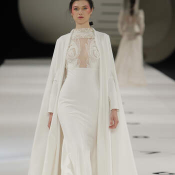 Yolan Cris. Credits: Barcelona Bridal Fashion Week