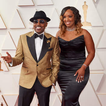 Will Packer and Shayla Cowan arrive on the red carpet of the 94th Oscars® at the Dolby Theatre at Ovation Hollywood in Los Angeles, CA, on Sunday, March 27, 2022.