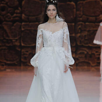 Inmaculada Garcia. Credits: Barcelona Bridal Fashion Week