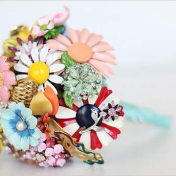 Beaucoup d'idées pour le bouquet original composé de fleurs artificielles.
Photo : Fantasy Floral Designs