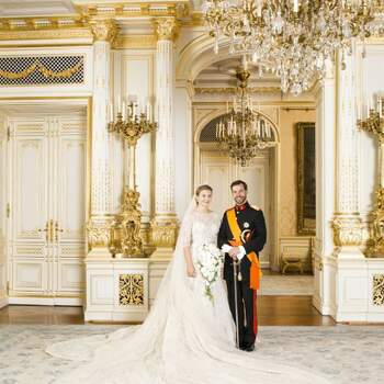 Foto oficial de los recién casados. Foto: ©Grand-Ducal Court/Christian Aschman/All rights reserved
