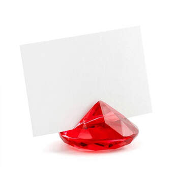 Marcasitio diamante rojo 10 unidades- Compra en The Wedding Shop