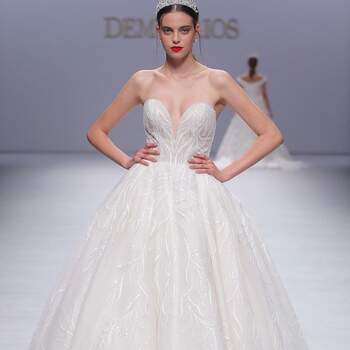 Demetrios. Credits_ Barcelona Bridal Fashion Week
