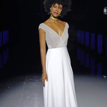 Marylise by Rembo Styling. Credits: Barcelona Bridal Fashion Week