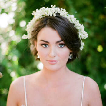 82 coronas de flores para novias: alegra tu look con mucho