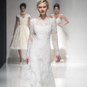 Dress by Lark Bridal. Image: Christopher Dadey for White Gallery London