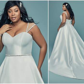 Benicia plus size, Maggie Sottero