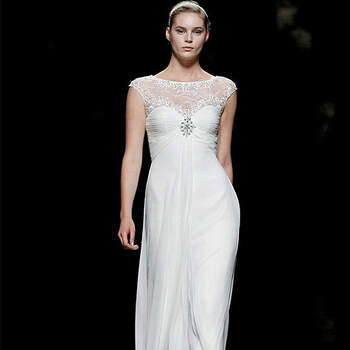Se você é fã de um vestido de noiva Pronovias, confira os modelos da coleção 2013. Já escolheu o seu?Foto: <a href="http://zankyou.9nl.de/oss2" target="_blank">Pronovias</a>