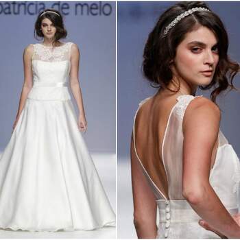 As costas do vestido de noiva são muito importantes - não se esqueça que é o que verão os convidados durante a cerimónia. E que tal optar por costas decotadas?