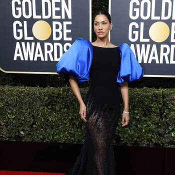 Janina Gavankar in Georges Chakra | Credits: Cordon Press 