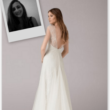 Whenever I dream about my wedding day, I always dream of a design like this one. Something simple, with a floaty fabric combined with intricate details and a revealing transparent back. The beading gives it that special touch that all brides need on their wedding day. I think this is a dream dress for all brides. 

Dress: Clementine, by Anna Kara 2015. Credits: Anna Kara