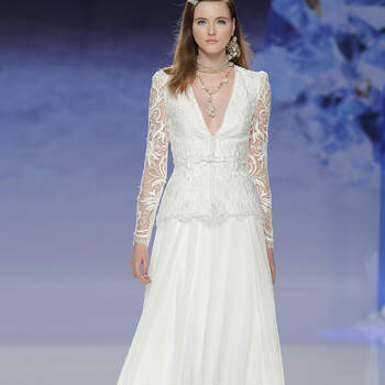 Inmaculada Garcia. Credits- Barcelona Bridal Fashion Week