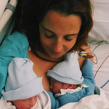 Inês Heredia foi mãe pela primeira vez no dia 27 de dezembro. | Foto via Instagram @inesheredia