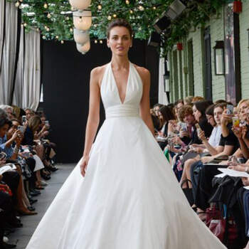 Amsale. Credits: New York Bridal Week.