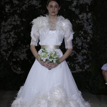 Vestido de noiva Carolina Herrera.