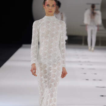 Yolan Cris. Credits: Barcelona Bridal Fashion Week