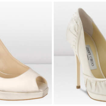 O sapato de noiva é um complemento importante para o Look de toda noiva. E se você busca o par ideal, não deixe de se inspirar com as coleções de sapatos para noivas de Jimmy Choo. 