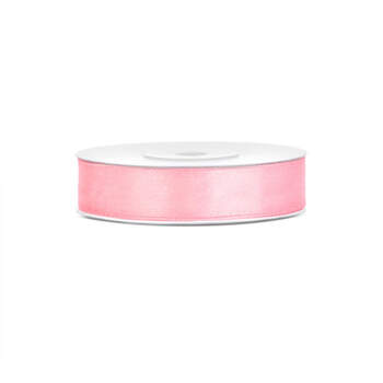 Cinta de raso rosa 12 mm- Compra en The Wedding Shop