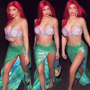 Kylie Jenner (Ariel). Foto IG @kyliejenner