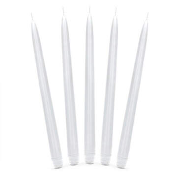 Velas blancas 24 cm 10 piezas- Compra en The Wedding Shop