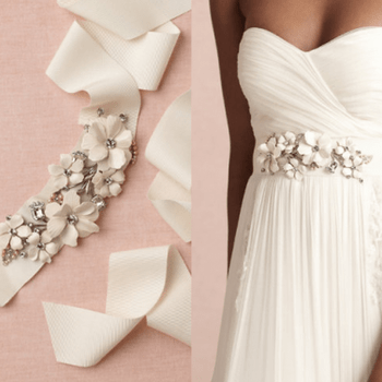 Cintos para vestidos de novia, ¡más de 100 cinturones para tu look de boda!