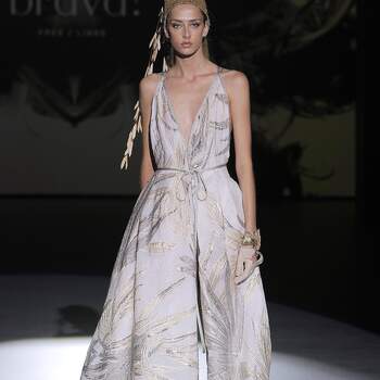 Isabel Zapardiez | Credits: Valmont Barcelona Bridal Fashion Week