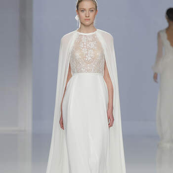 Rosa Clará. Credits- Barcelona Bridal Fashion Week