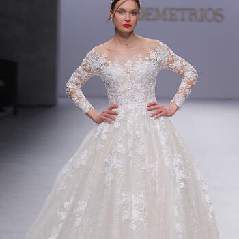 Demetrios. Credits: Valmont Barcelona Bridal Fashion Week