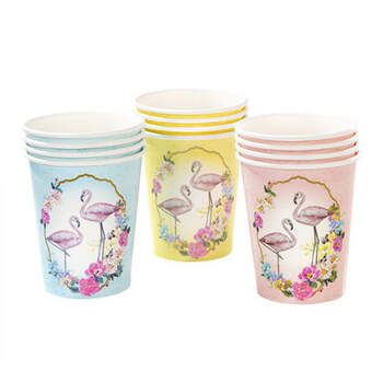 Vasos Flamencos 12 Piezas- Compra en The Wedding Shop