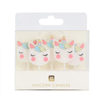 Velas De Cumpleaños Unicornio 5 unidades- Compra en The Wedding Shop
