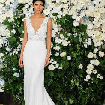 Credits: Anne Barge. New York Bridal Week