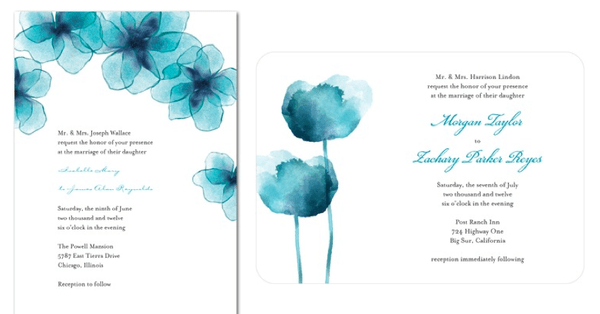 Ponle color! Invitaciones de boda coloridas para primavera 2013
