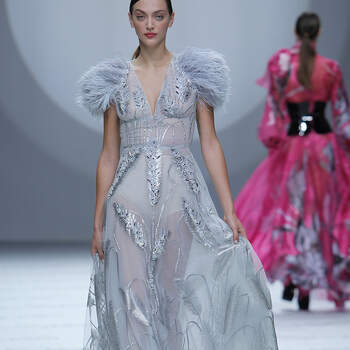 Isabel Sanchis. Credits_ Barcelona Bridal Fashion Week