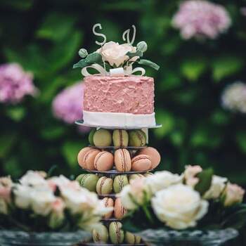 Inspiração para bolos de casamento diferentes e originais | Créditos: Momentos Doces da Luísa