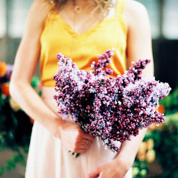 Bouquet de mariée fleurs violettes
Sarah Carpenter
