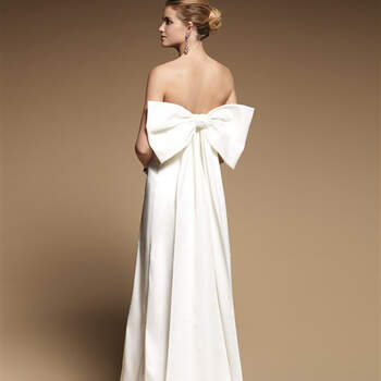 Que noiva romântica não sonha com um lindo laço no seu vestido? Inspire-se nestes modelos! 