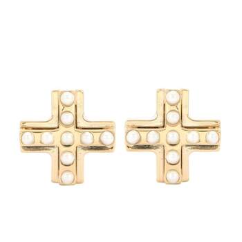 Pendientes cruz de Givenchy (270 euros)