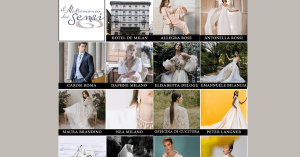 Scopri l'anteprima delle tendenze moda sposa 2024 al Matrimonio dei Sensi