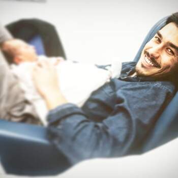 Mercedes é a segunda filha do ator Francisco Garcia. Nasceu a 7 de dezembro. Foto: Instagram Francisco Garcia