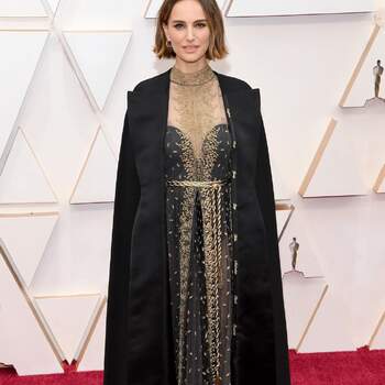 Natalie Portman en Dior. Credits: Getty Images