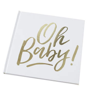 Libro de Firmas Bautizo "Oh Baby"- Compra en The Wedding Shop